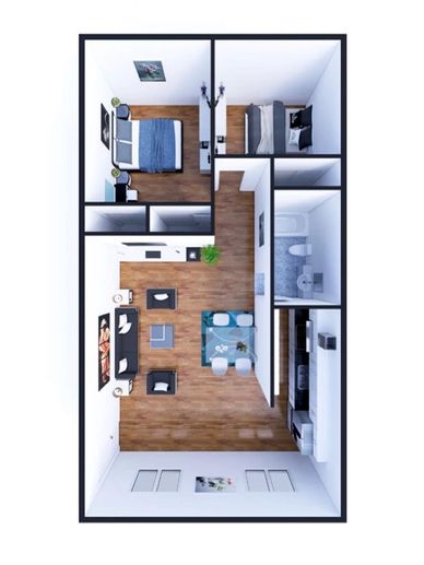 2 Bedroom